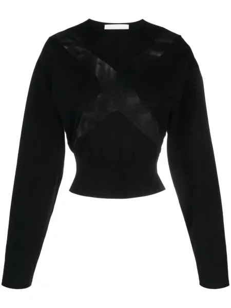 Tricou Genny transparente negru