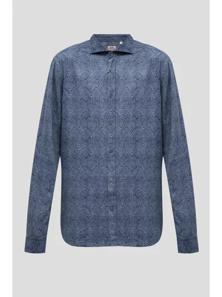 Сорочка Corneliani синя