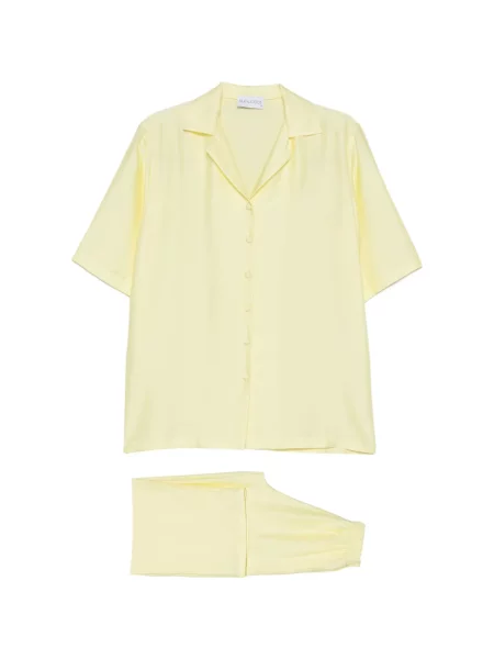 Къс панталон Silkylicious жълто