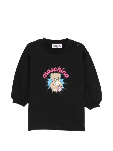 Sukienka dziecięca Moschino czarna