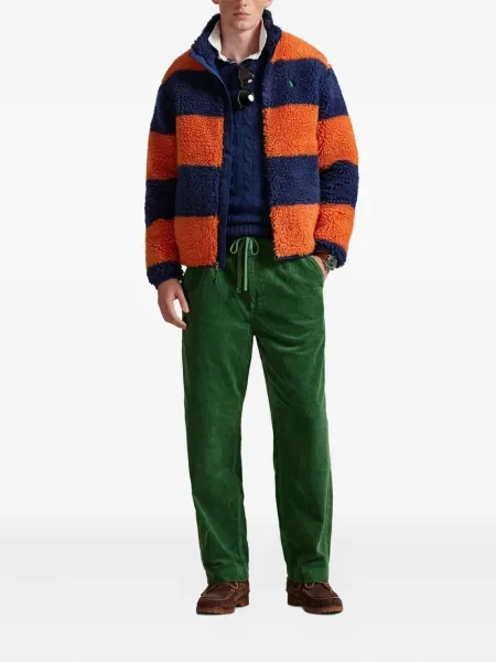 Μικρός κασκέτο Polo Ralph Lauren με χαμηλή μέση υφαίνω διαγωνίως πράσινο