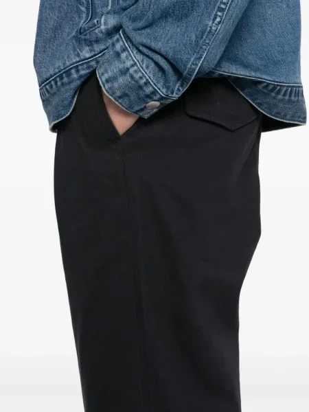 Pantaloni Sport B. By Agnès B. cu petice negru
