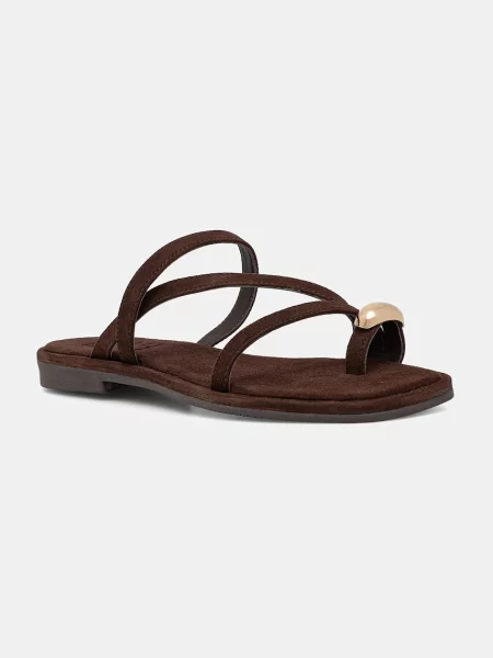 Замшевые шлепанцы Answear.lab