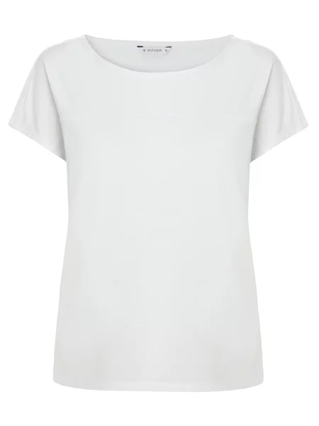 TATUUM Tricou Mandini' alb