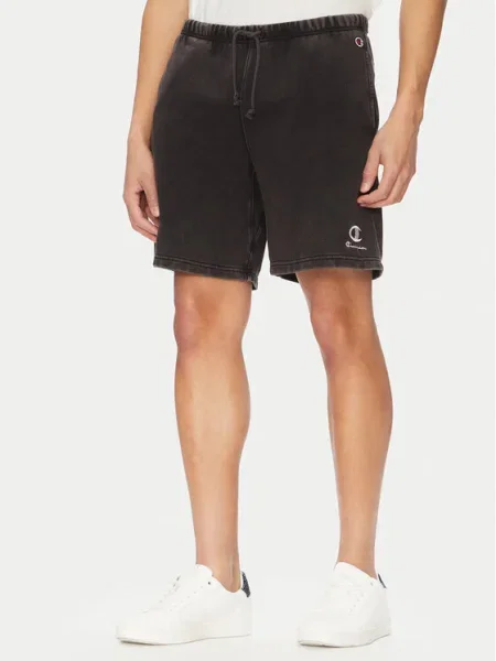 Champion Sport rövidnadrág Reverse Weave fekete