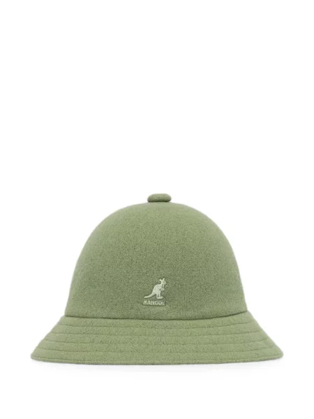 Pălărie Kangol cu autograf verde