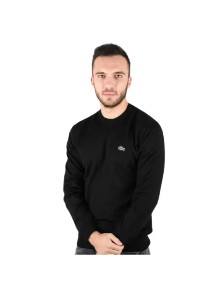 Bluza Lacoste wełniana czarna