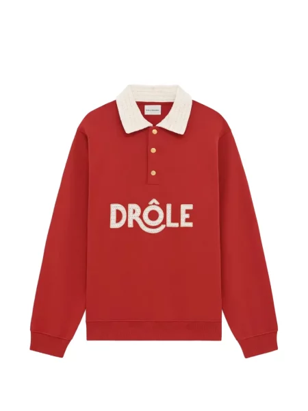 С яка поло тениска Drôle De Monsieur червено