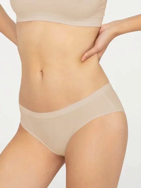 Женские однотонные трусики из микрофибры FIGI_GATTA_BIKINI_ULTRA_COMFORT білі