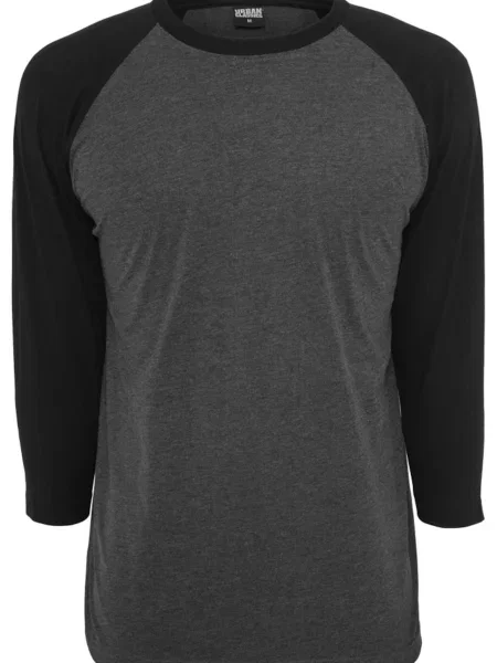 Urban Classics Tricou gri închis negru