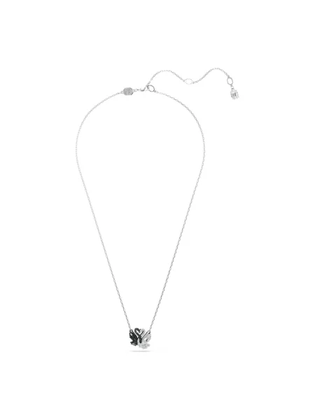 Naszyjnik Swarovski szary