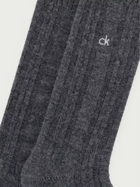 Calvin Klein ponožky pánske s vlnou sivá