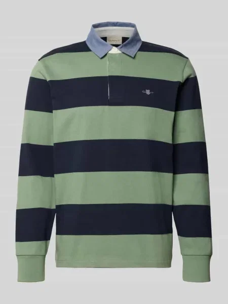 Bluza dresowa z czystej bawełny krój regular fit Gant miętowa