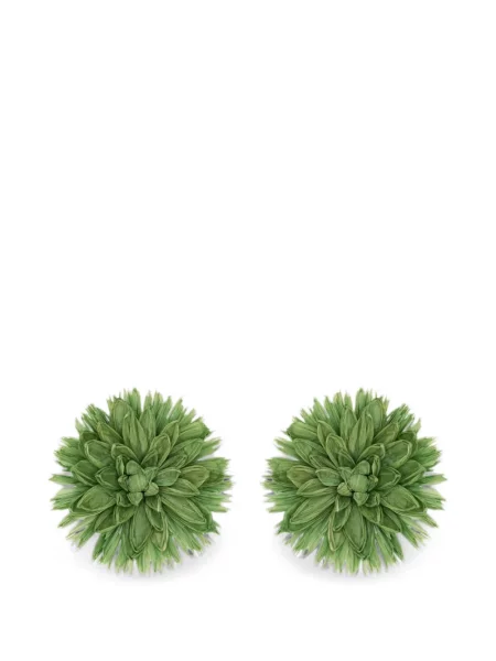Cercei Oscar De La Renta verde