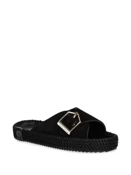 Espadrile Bohonomad cu cataramă negru