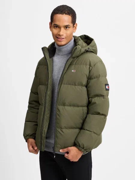 Kurtka jeansowa Tommy Jeans zielona