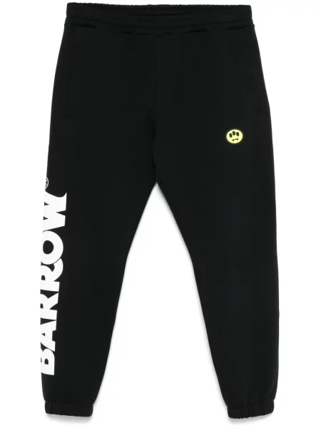 Спортни панталони Barrow с принт черно