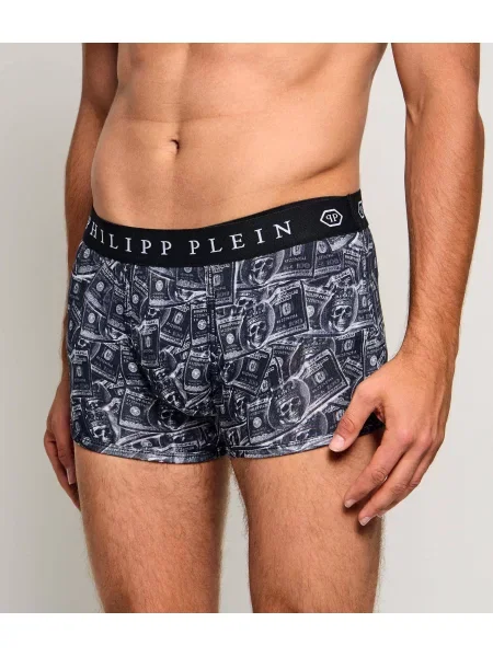 Philipp Plein Chiloți boxer All-Over Plein Dollar negru