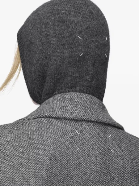 Șapcă Maison Margiela de lână gri