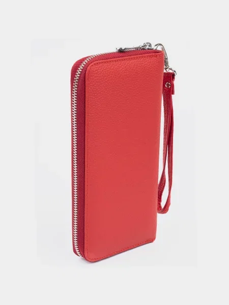 ST Leather Accessories Гаманець Шкіра червоний