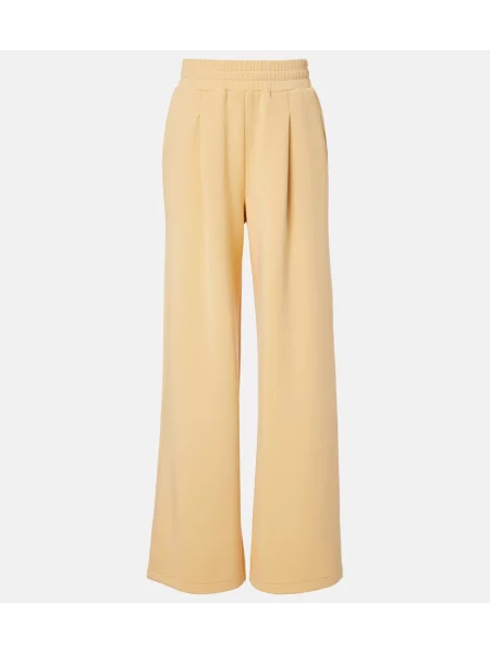 Pantaloni sport Varley din jerseu galben