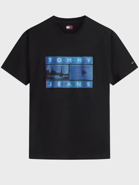 Футболка Tommy Jeans черная