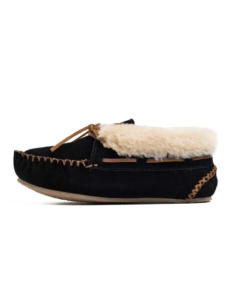 Minnetonka Mocasini Chrissy / maro / crem negru