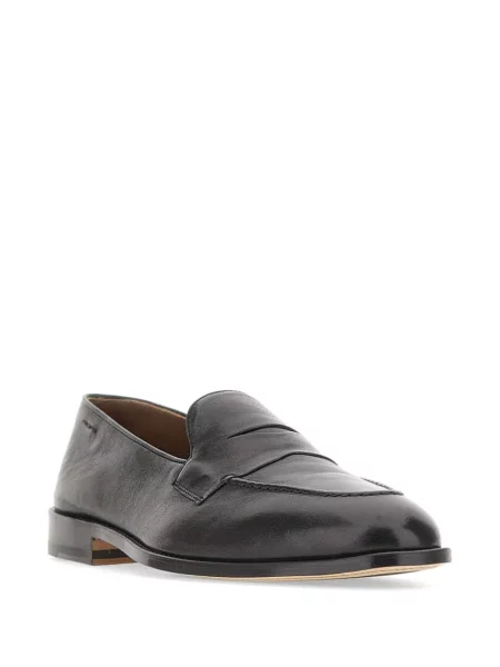 Pantofi loafer Alexander Hotto din piele negru