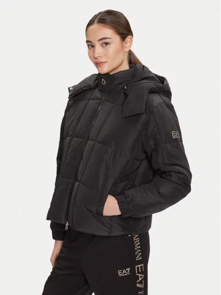 Emporio Armani Zimska jakna črna