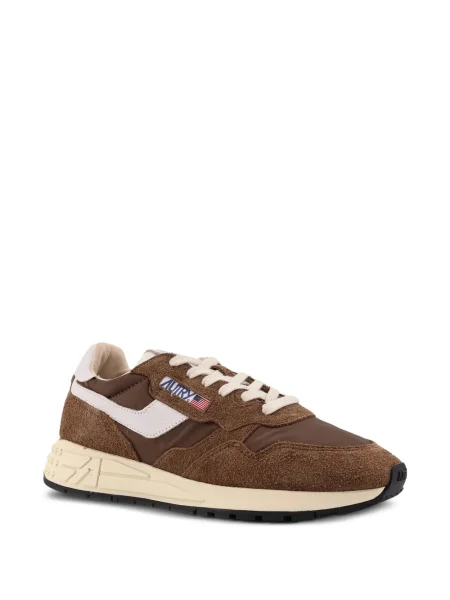 Sneakerși Autry din piele de căprioară maro