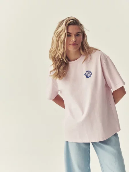 TATUUM Tricou deschis roz