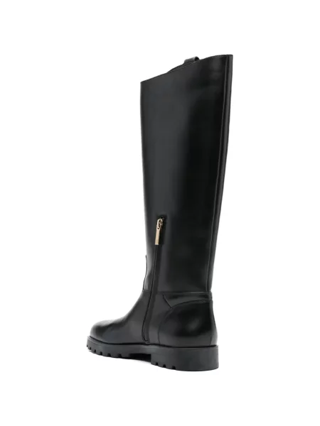 Botine Santoni din piele negru