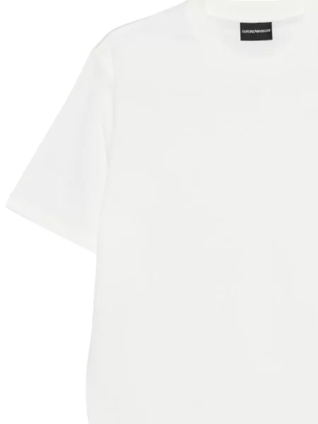 Tricou Emporio Armani scurt alb