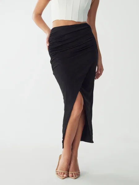 BWLDR Fustă CAITLYN' negru