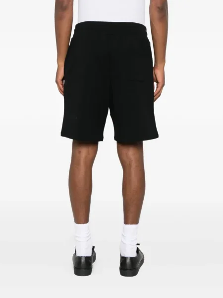 Pantaloni scurți Moschino cu imagine teddy negru