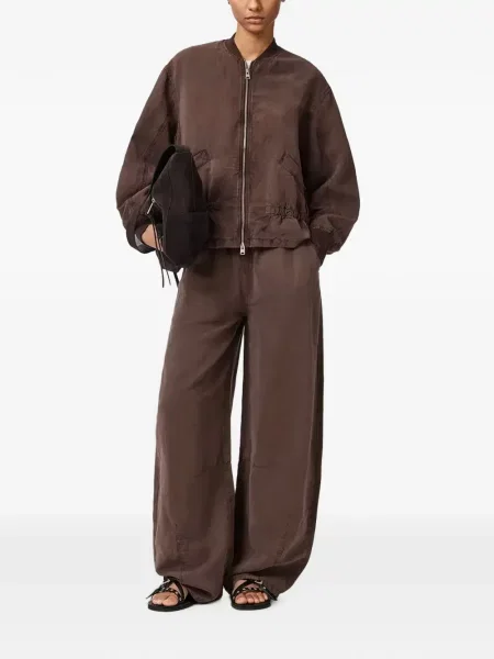 Pantaloni Allsaints maro