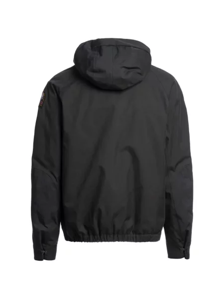 Geacă cu puf Parajumpers cu glugă negru