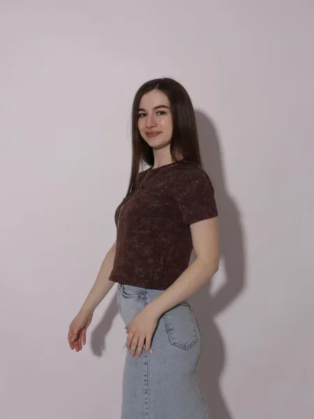 Футболка Stream коричневая