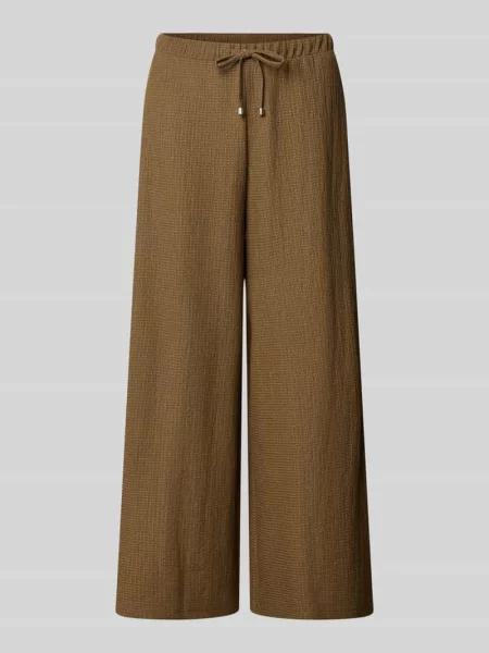 Spodnie o kroju loose fit w efekcie marszczenia S.oliver Red Label