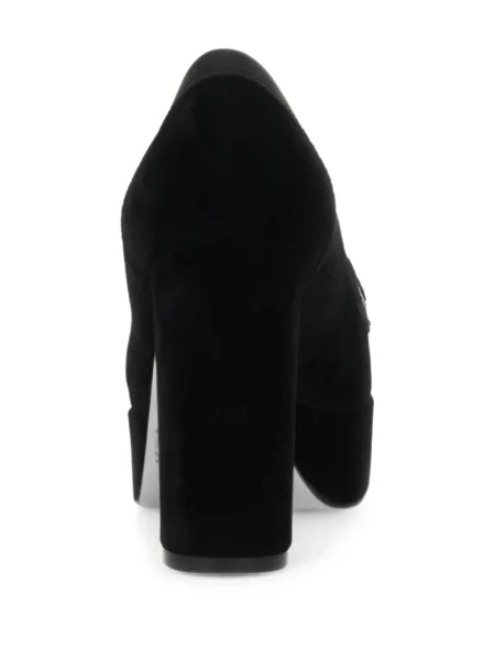 Pantofi cu toc Gianvito Rossi cu platformă negru