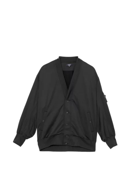 Geacă Comme Des Garçons Homme cu decolteu în V negru