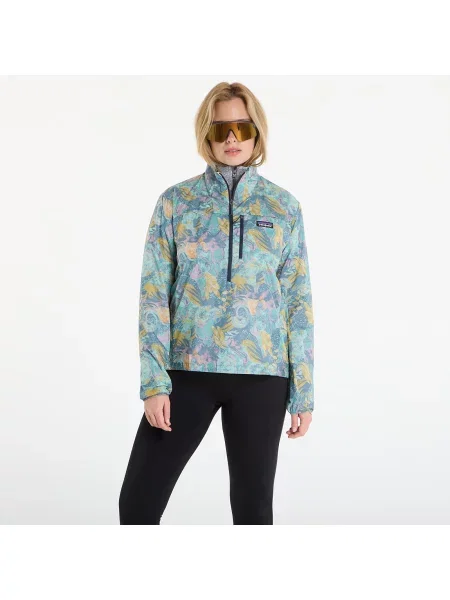 Kurtka Patagonia W's Houdini Stash Zip P/O Moon Tripper: Blue Sage S niebieska