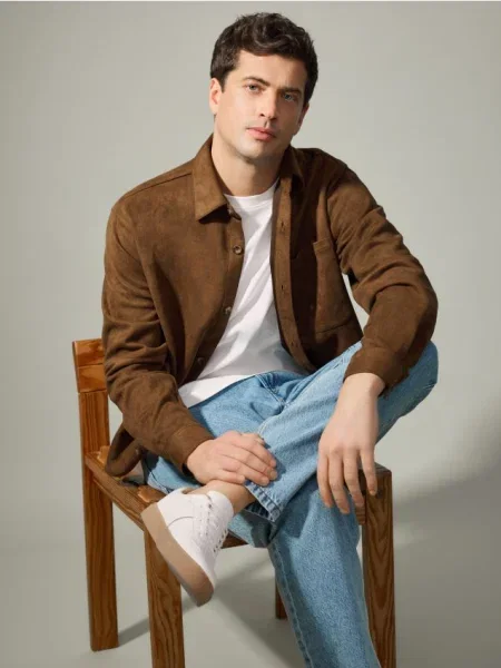 Кожаные кроссовки Reserved