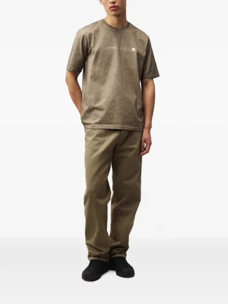 Tricou C.p. Company cu imagine maro