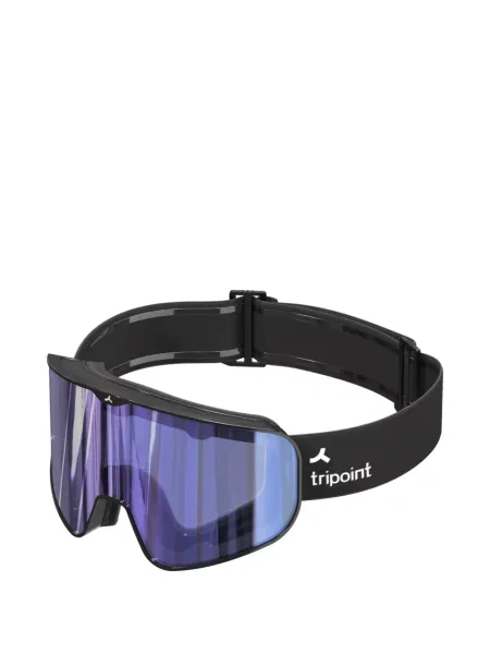 Ochelari de soare Tripoint cu imprimeu geometric negru