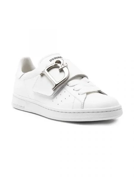 De piele teniși alb