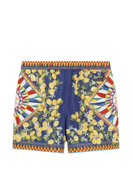 Kąpielówki dziecięce Dolce And Gabbana niebieskie