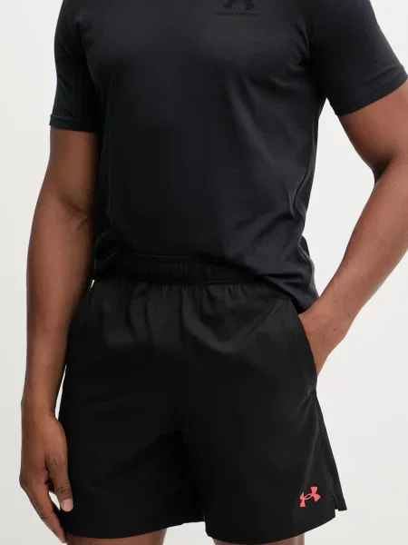 Under Armour szorty treningowe Vanish Woven czarne