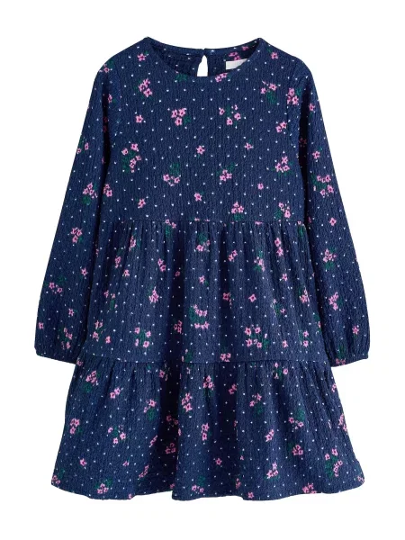 Next Rochie bleumarin / verde smarald / roz alb