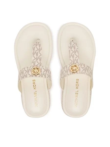 Japonke MICHAEL Michael Kors Koya Flip Flap Kremna